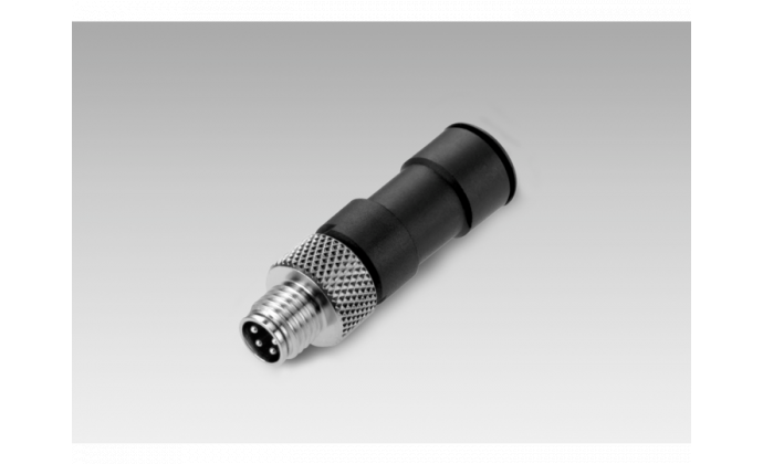 Cable connector M8, 4-pin, without cable with integrated terminating resistor 120 Ω (Z 178.AW1) - Cables / connectors