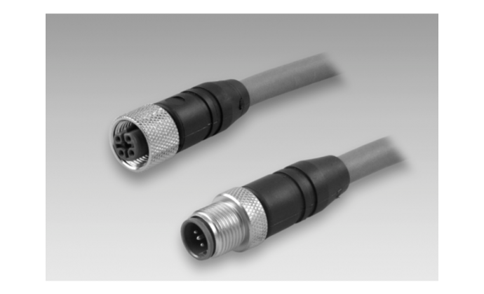 Cable with male/female M12, Profibus, straight, B-coded, 0.3 m (stub line) - Cables / connectors