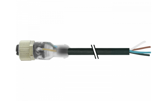 CAM12.A4-11230401 - Cable with open-ended wires