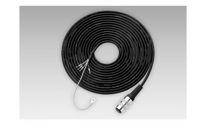 Data and supply cable M16, 5-pin, 5 m (Z 165.D05) - Cables / connectors