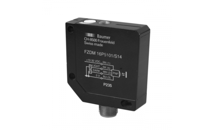 FZDM 16N5101/S14 - Diffuse sensors with intensity difference