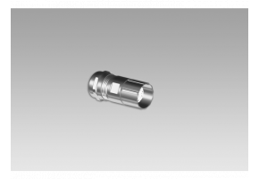 Mating connector M23, solder version, 12-pin, CCW - Cables / connectors