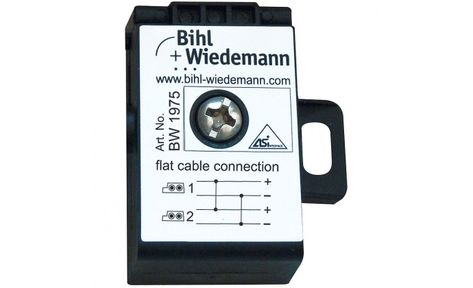 BW1975 - Passive Distributor ASi, profile cable branch, depth 19 mm, IP67