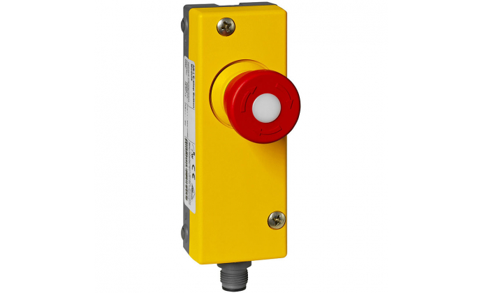 BW2773 - E-STOP Button Module, lighted (red/green), screw mounting