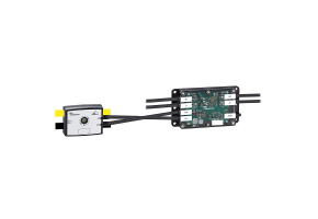 BW3409 - Cable Duct ASi Motor Module, IP54, M8, M12 for 24V motorized rollers, 4I/2O/2AO