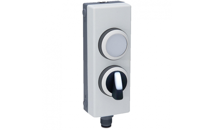 BW3478 - ASi Light Button Module, lighted (white/blue), retaining clip