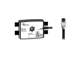 BW3738 - Passive Distributor AUX to 1 x M16 power cable plug, straight, 3 poles, depth 25 mm, IP67