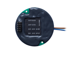 BW3779 - ASi PCB Module for flush mounting, diameter 50 mm, 4I/4O, print connector, thick coated