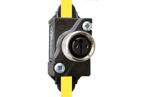 BWU1239 - Passive Distributor ASi to 1 x M12 socket, 5 poles, depth 30 mm, IP67