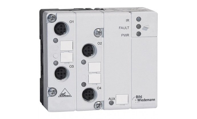 BWU1361 - ASi Analog Output Module, IP65, M12, 4AO (0...20mA)