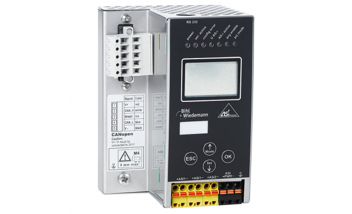 BWU1823 - ASi-3 CANopen Gateway in Stainless Steel, 2 masters