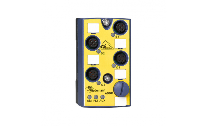 BWU2270 - ASi Safety Input Module, IP67, M12, 1SI/2O