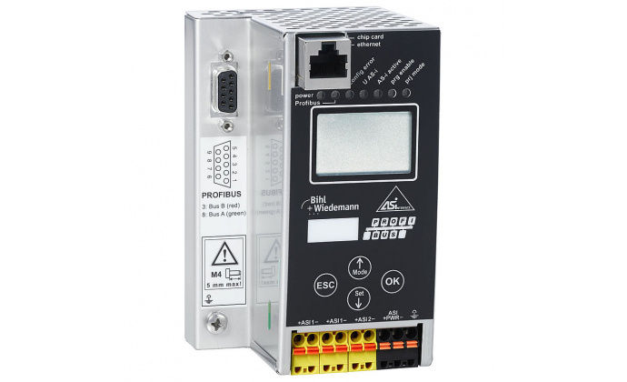 BWU2546 - ASi-3 PROFIBUS Gateway in Stainless Steel, 2 ASi-3 masters