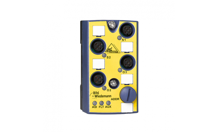 BWU2689 - ASi Safety Input Module, IP67, M12, 1SI/2O