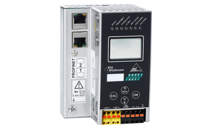 BWU2729 - ASi-3 PROFINET Gateway in Stainless Steel, 1 master