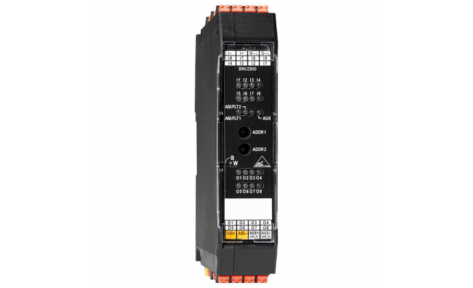 BWU2800 - ASi Digital I/O Module, IP20, 8I/8O