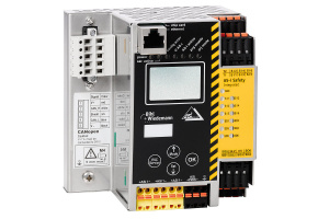 BWU2804 - ASi-3 CANopen Gateway with integrated Safety Monitor, 1 ASi-3 master