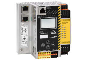 BWU2944 - ASi-3 EtherCAT Gateway with integrated Safety Monitor, 2 ASi masters