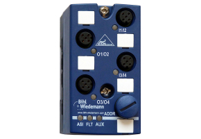 BWU3032 - ASi Digital I/O Module, IP67, M12, 4I/4O