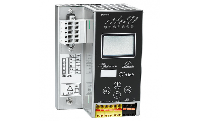 BWU3051 - 24 Volt ASi-3 CC-Link Gateway in Stainless Steel, 1 master