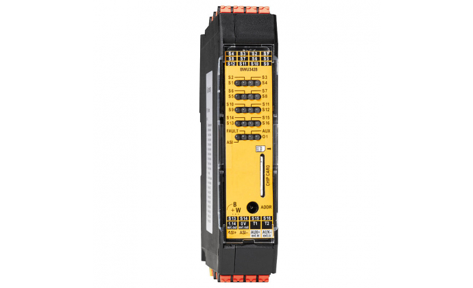 BWU3428 - ASi Safety I/O Module, IP20, 8SI/1SO