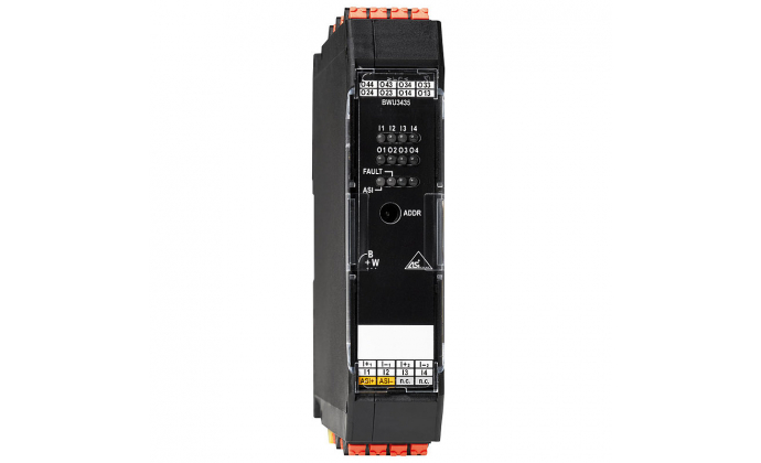 BWU3435 - ASi Digital I/O Module, IP20, 4I/4RO