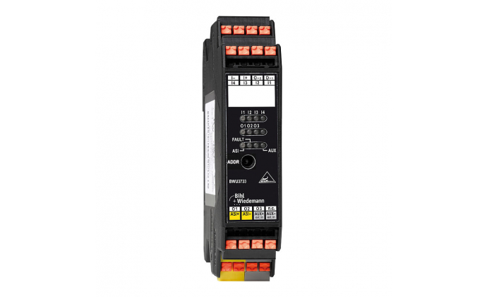 BWU3733 - ASi Digital I/O Module, IP20, 4I/3O