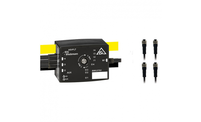 BWU3781 - Active Distributor ASi Motor Module for SEW MOVIMOT with binary control, IP67, 4I/4O