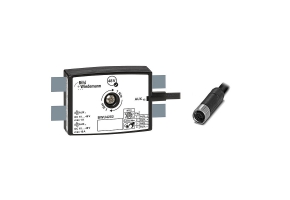 BWU4252 - Passive Distributor AUX to 1 x M12 power cable sockets, straight, L-coded, 4 poles, depth 25 mm, IP67