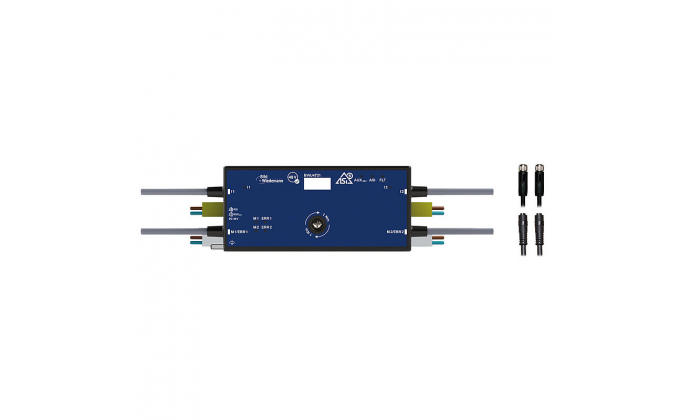 BWU4721 - ASi-5 Cable Duct Motor Module, IP54, M8 for 48 V motorized rollers, 2M/2I