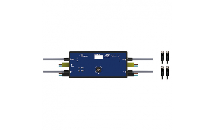 BWU4739 - ASi-5 Cable Duct Motor Module, IP54, M8 for 24 V motorized rollers, 2M/4I