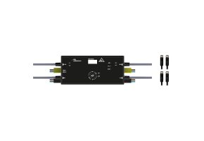 BWU4769 - ASi-3 Cable Duct Motor Module, IP54, M8 for 24V motorized rollers, 2M/4I