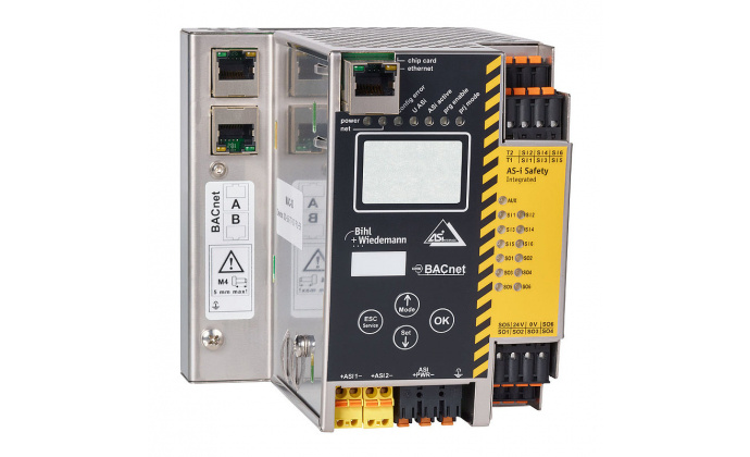 BWU4780 - ASi-3 BACnet/IP Gateway with integrated Safety Monitor, 2 ASi-3 masters