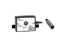 BWU4875 - Passive Distributor AUX to 1 x M12 cable socket, straight, T-coded, 4 poles, depth 25 mm, IP67