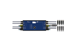 BWU4893 - ASi-5 Cable Duct Motor Module, IP54, M8 for 24 V motorized rollers, 4M/8I