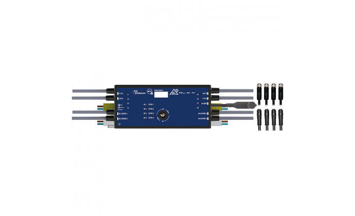 BWU4894 - ASi-5 Cable Duct Motor Module, IP54, M8 for 48 V motorized rollers, 4M/8I