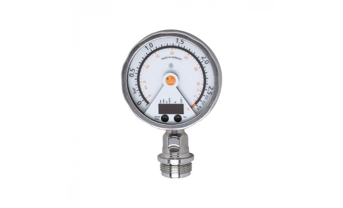 PG2796 - Flush pressure sensor with analogue display