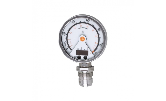 PG2889 - Flush pressure sensor with analogue display