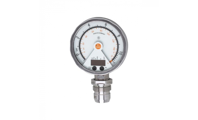 PG2894 - Flush pressure sensor with analogue display