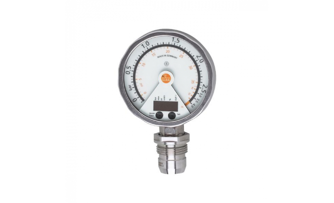 PG2896 - Flush pressure sensor with analogue display