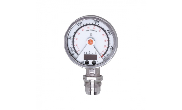 PG2898 - Flush pressure sensor with analogue display